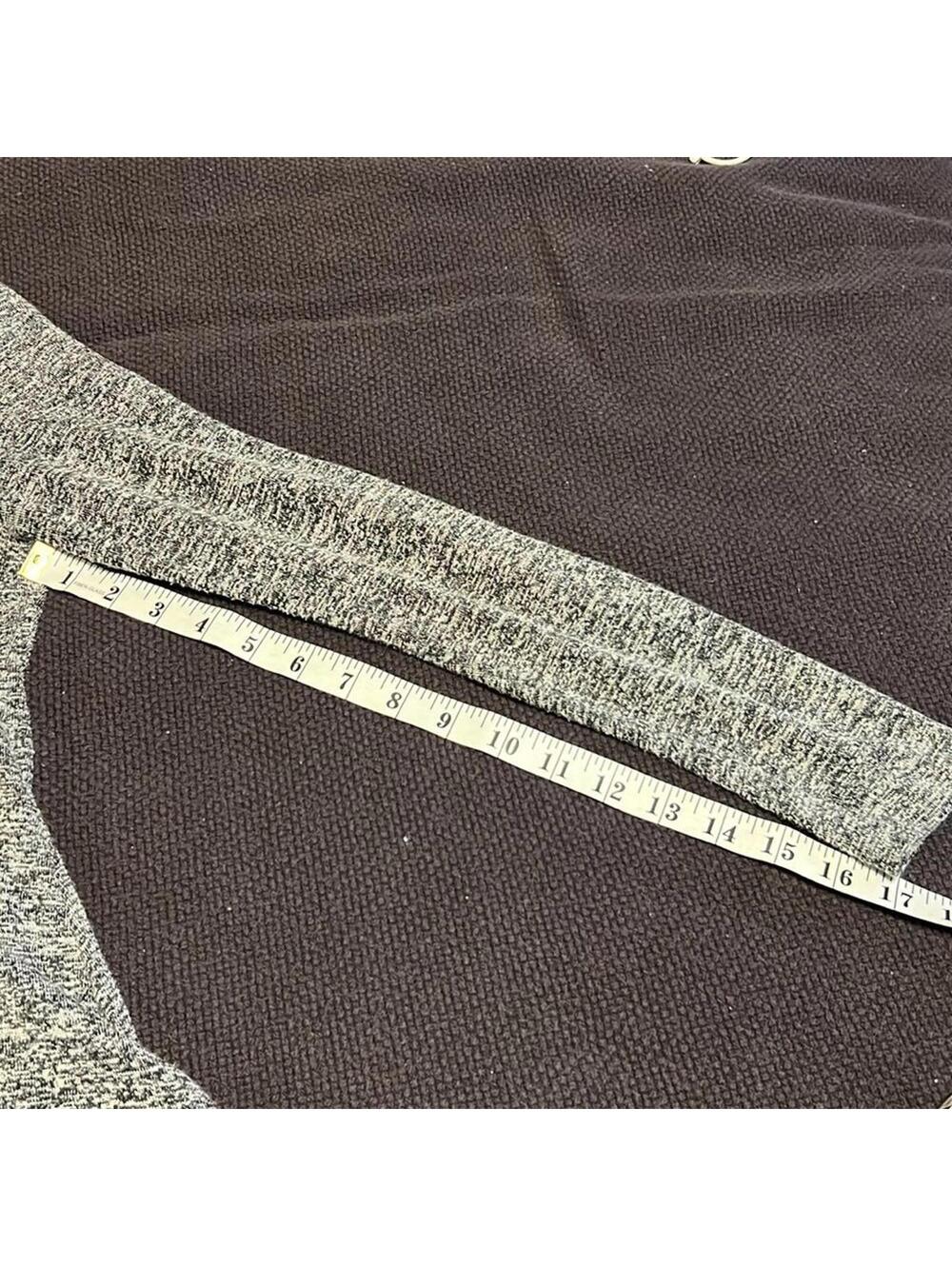 Bobeau Petite Medium Gray Marled Cowl Neck Swing Tunic Top Made in USA - Picture 6 of 6